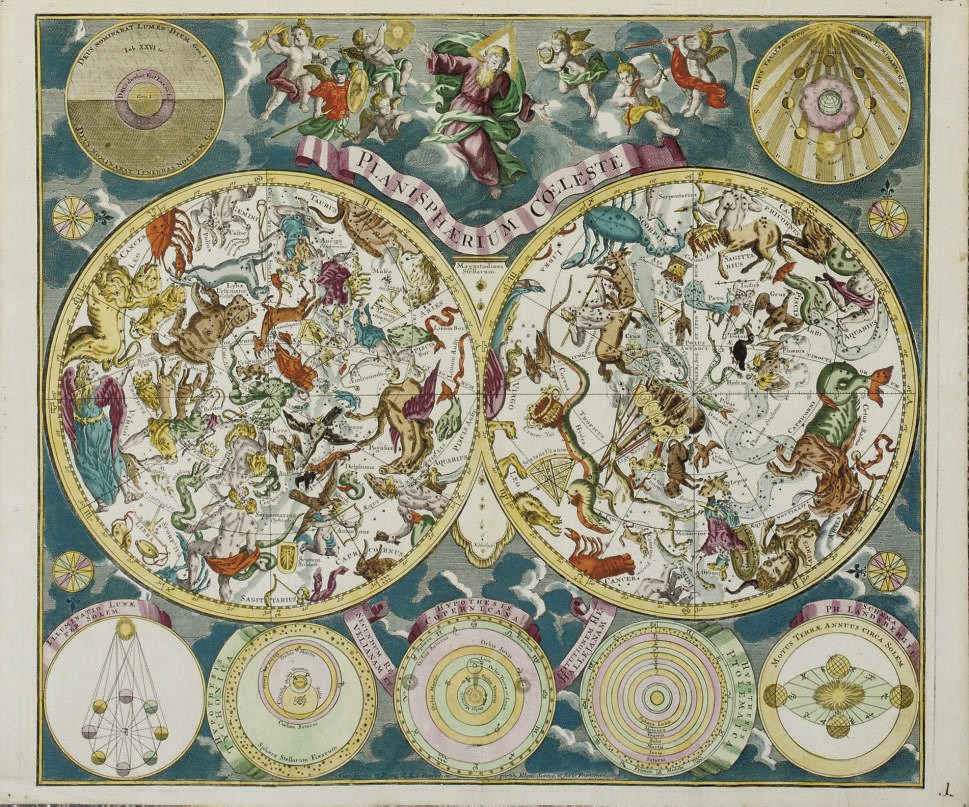 SEUTTER, GEORG MATTHAUS 'PLANISPHAERIUM COELESTE'