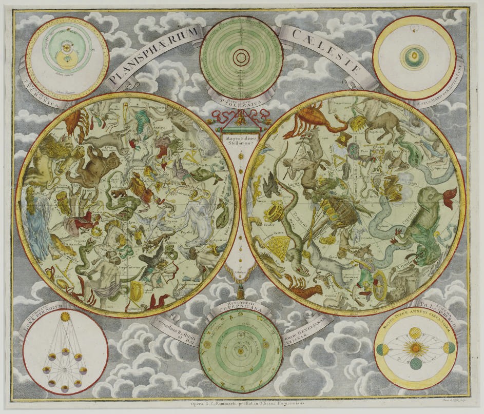 HOMANN, JOHANNES BAPTISTA, 'PLANISPHAERUM CAELESTE'