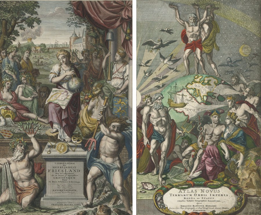 HALMA, FRANCOIS, FRONTISPICE OF 'UITBEELDINGE DER HEERLIJKHEIT FRIESLAND'