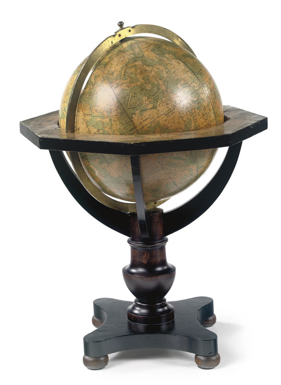 A 21-CM. GERMAN CELESTIAL GLOBE