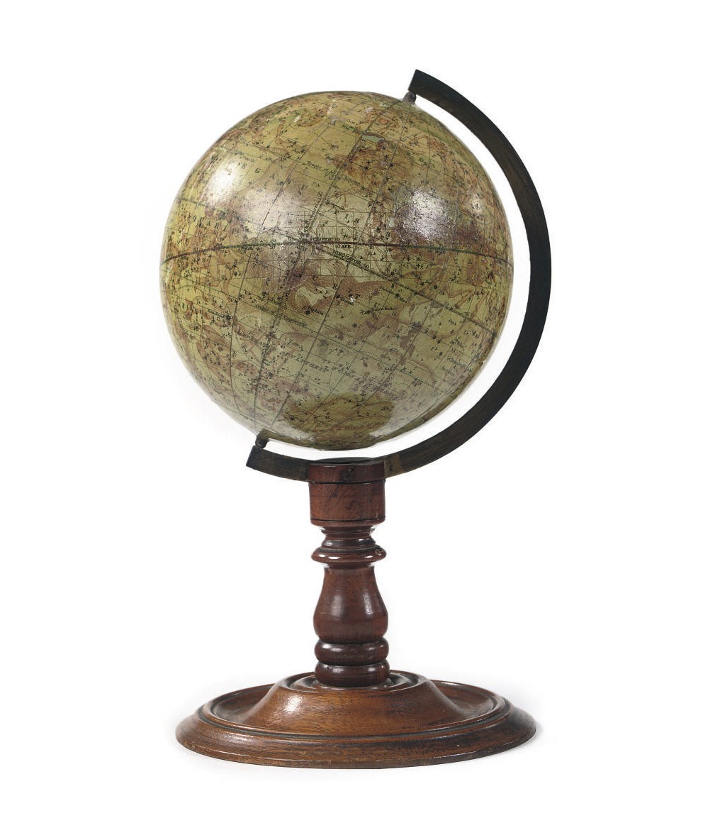 A VICTORIAN 4.5-INCH CELESTIAL GLOBE