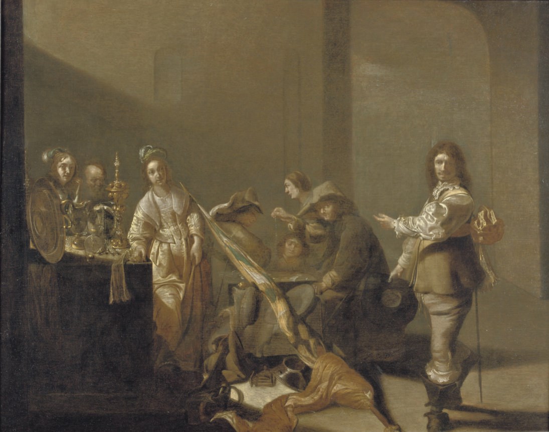 Attributed to Jacob Duck (Utrecht c. 1600-1667)