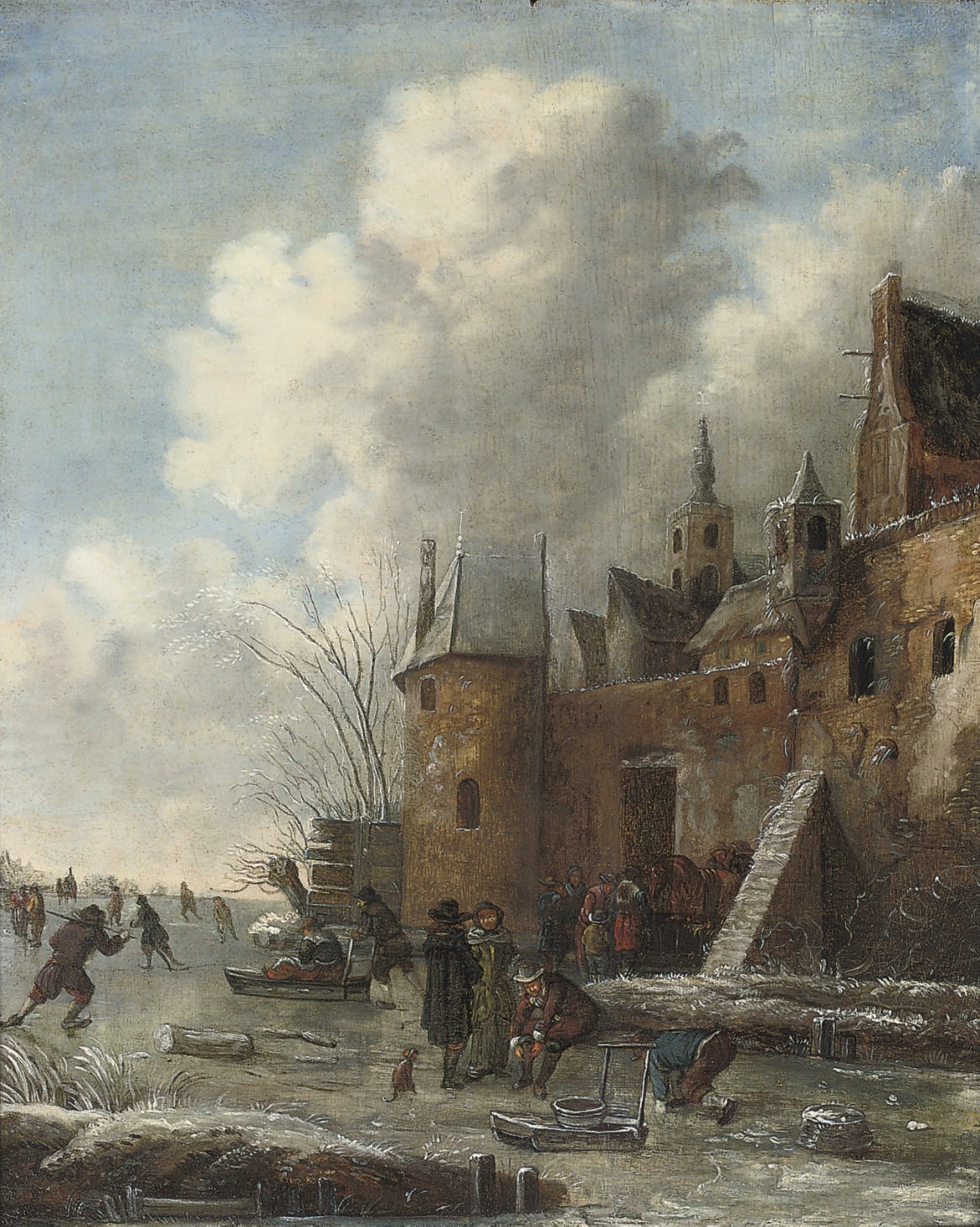 Attributed to Klaes Molenaer (Haarlem 1610-1676)