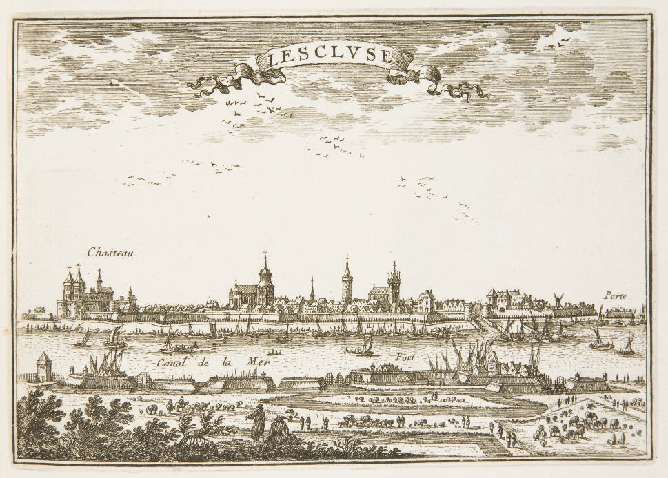 BEAULIEU, Sébastien de Pontault, chevalier de (1612?-1674). Les Plans et profils des principales villes et lieux considérables du comté de Flandre, avec les cartes générales et les particulières de chaque gouvernement. Paris: Beaulieu, s.d. [vers 1665].