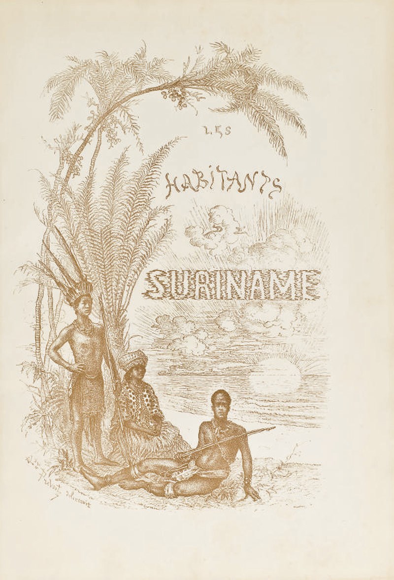 [PHOTOGRAPHIE] -- BONAPARTE, Roland, prince (1858-1924). Les Habitants de Suriname. Notes recueillies à l'Exposition Coloniale d'Amsterdam en 1883. Paris: A. Quantin, 1884.