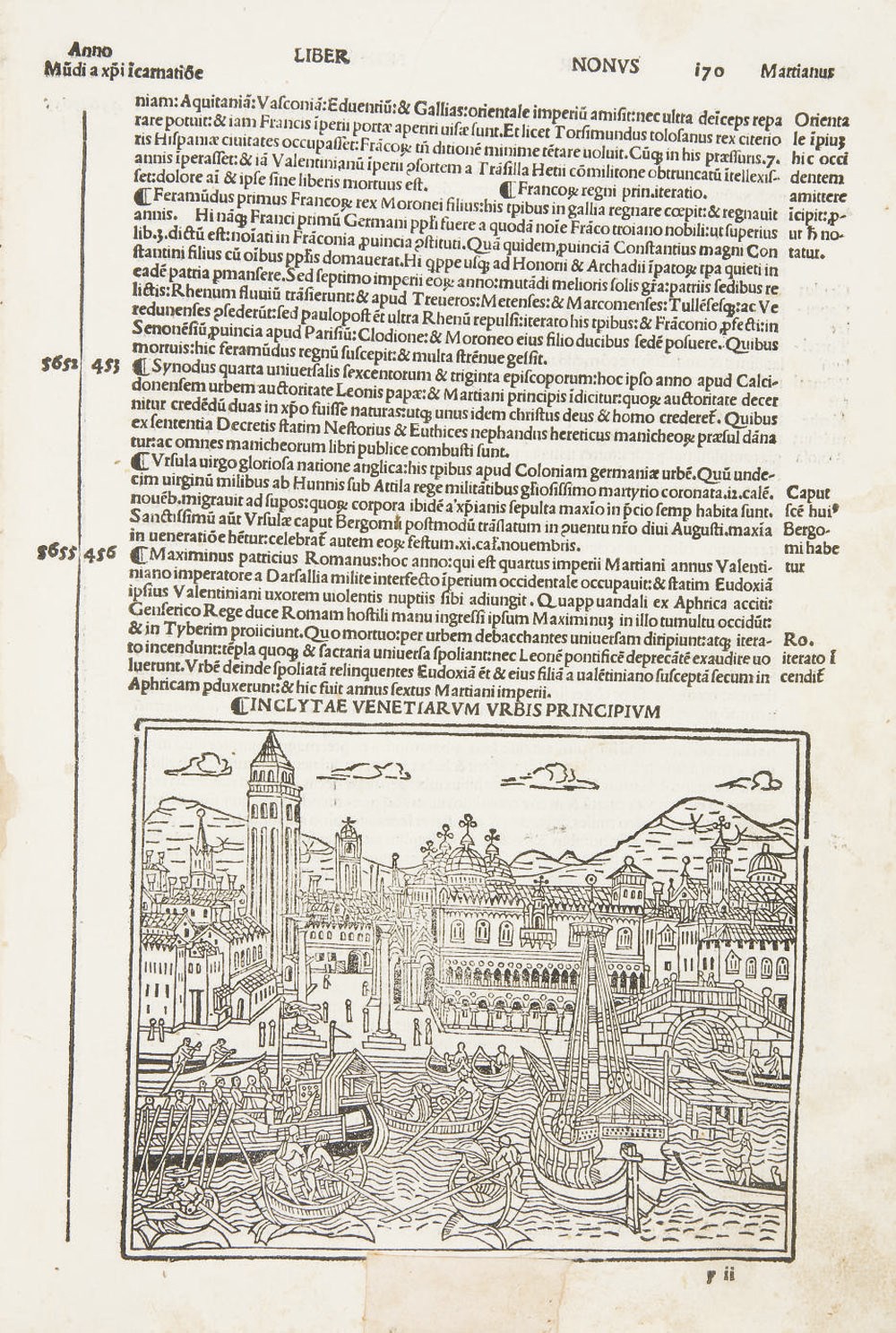 FORESTI, Jacopo Philippo, da Bergamo (1434-1520). Supplementum Supplementi Chronicarum. Venise: Giorgio Rusconi, 20 août 1513.