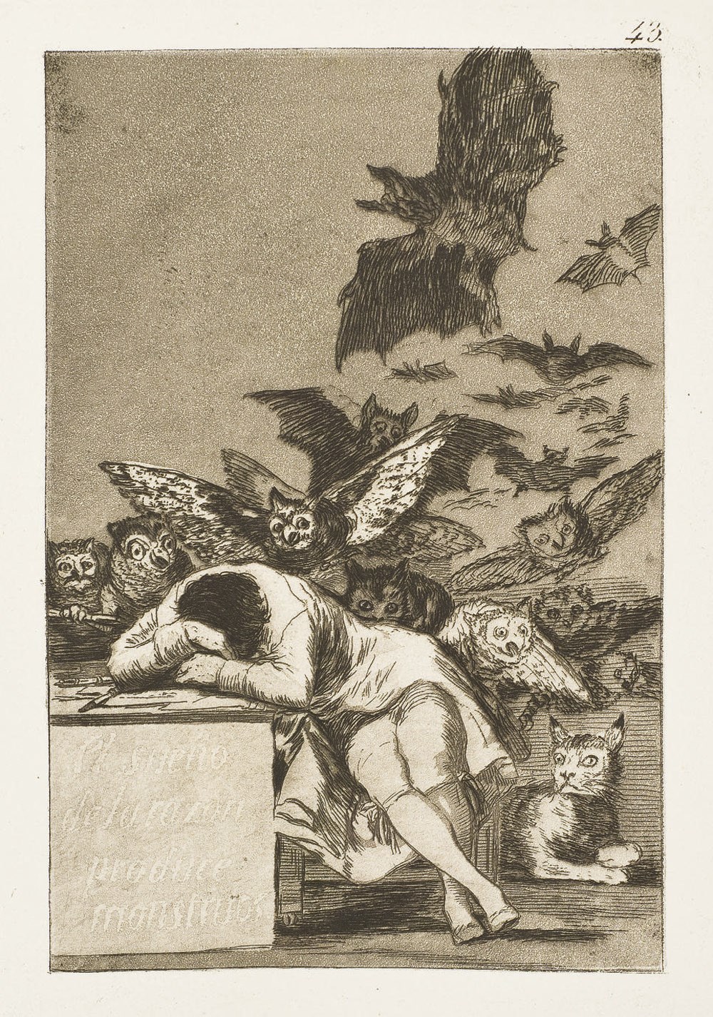 GOYA Y LUCIENTES, Francisco José de. [Los Caprichos. S.l.n.d. [Madrid: Real Academia entre 1866 et 1886 ou 1890-1900].