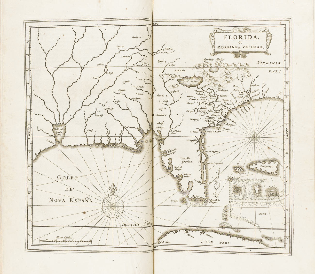 LAET, Jean de (1593-1649). L'Histoire du Nouveau monde ou Description des Indes occidentales, contenant dix-huict livres... Enrichi de nouvelles Tables géographiques & Figures des Animaux, Plantes & Fruits. Leyde: Bonaventure et Abraham Elzevier, 1640.