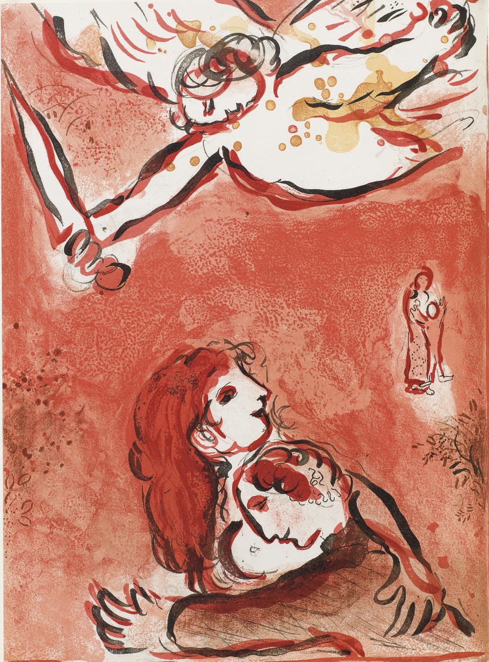 [CHAGALL] -- Dessins pour la Bible. Verve. Revue artistique et littéraire. Vol. X, n° 37 et 38. Paris: Éditions Verve, 1960.