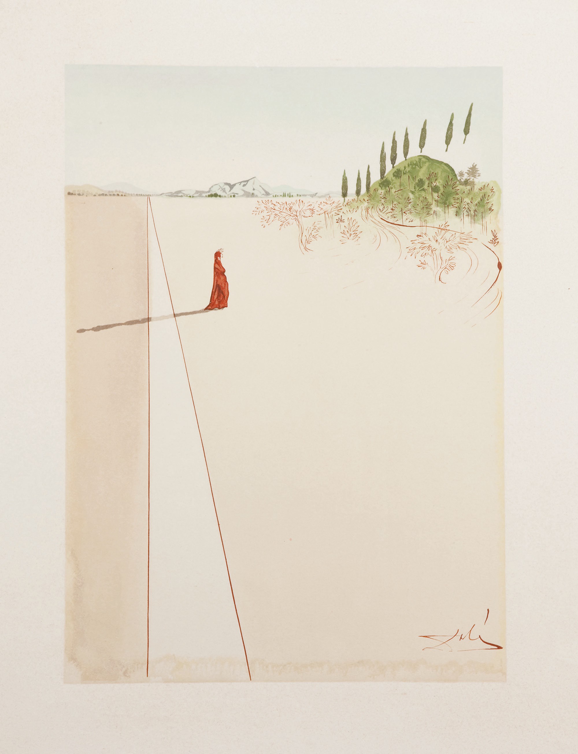 [DALI] -- DANTE ALIGHIERI (1265-1321). La Divina Commedia. Inferno - Purgatorio - Paradiso. Vérone: Valdonega, 1963-1964.