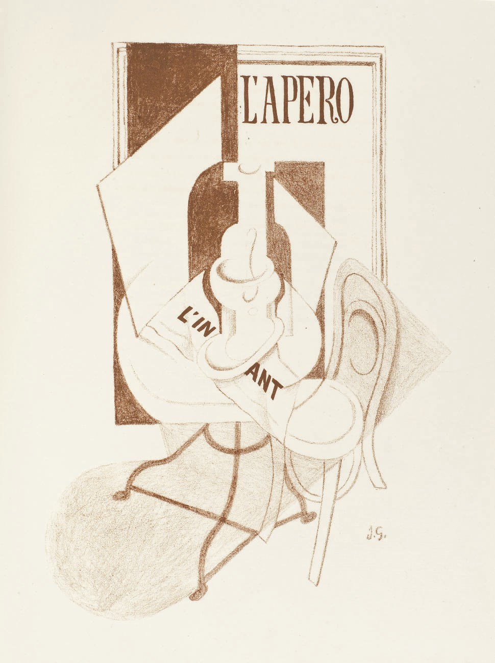 [GRIS] -- JACOB, Max (1876-1944). Ne coupez pas Mademoiselle ou Les Erreurs des PTT. Conte philosophique. Paris: Galerie Simon, 1921.