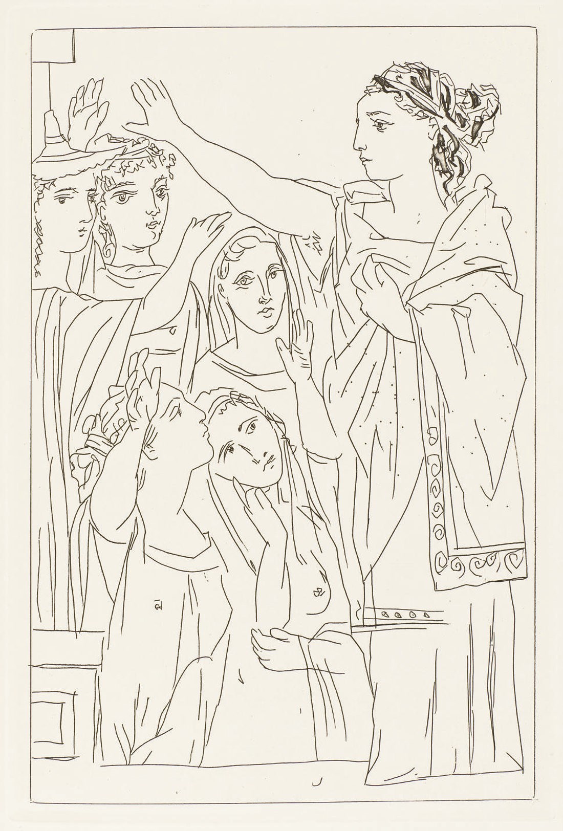 [PICASSO] -- ARISTOPHANE (ca. 450-385 av. J.-C.). Lysistrata... A New Version by Gilbert Seldes. New York: The Limited Editions Club, 1934.