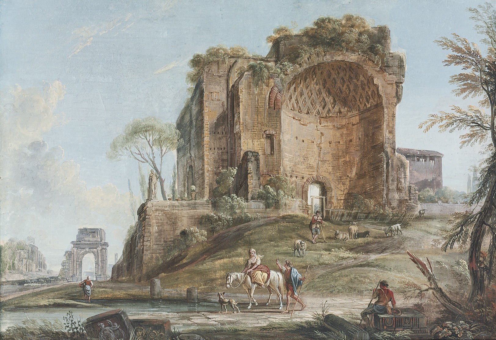 Jean-Baptiste Lallemand (Dijon 1716-1803 Paris)