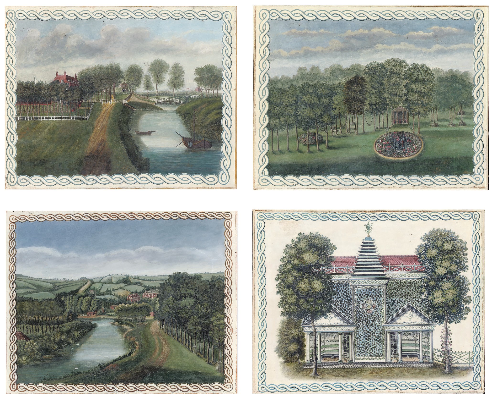English School, circa 1735