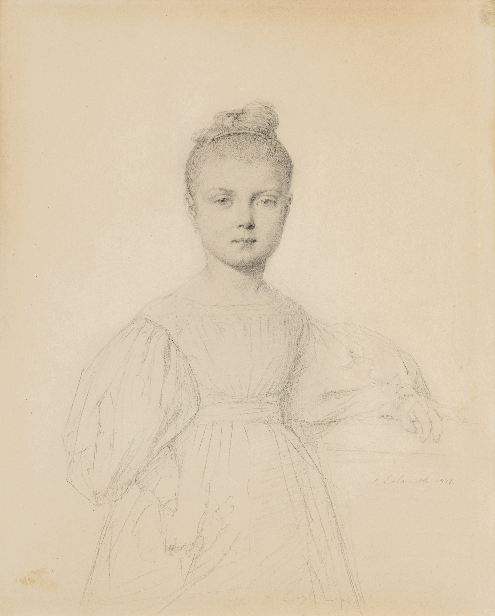 Luigi Calamatta (Civitavecchia 1802-1869 Milan)