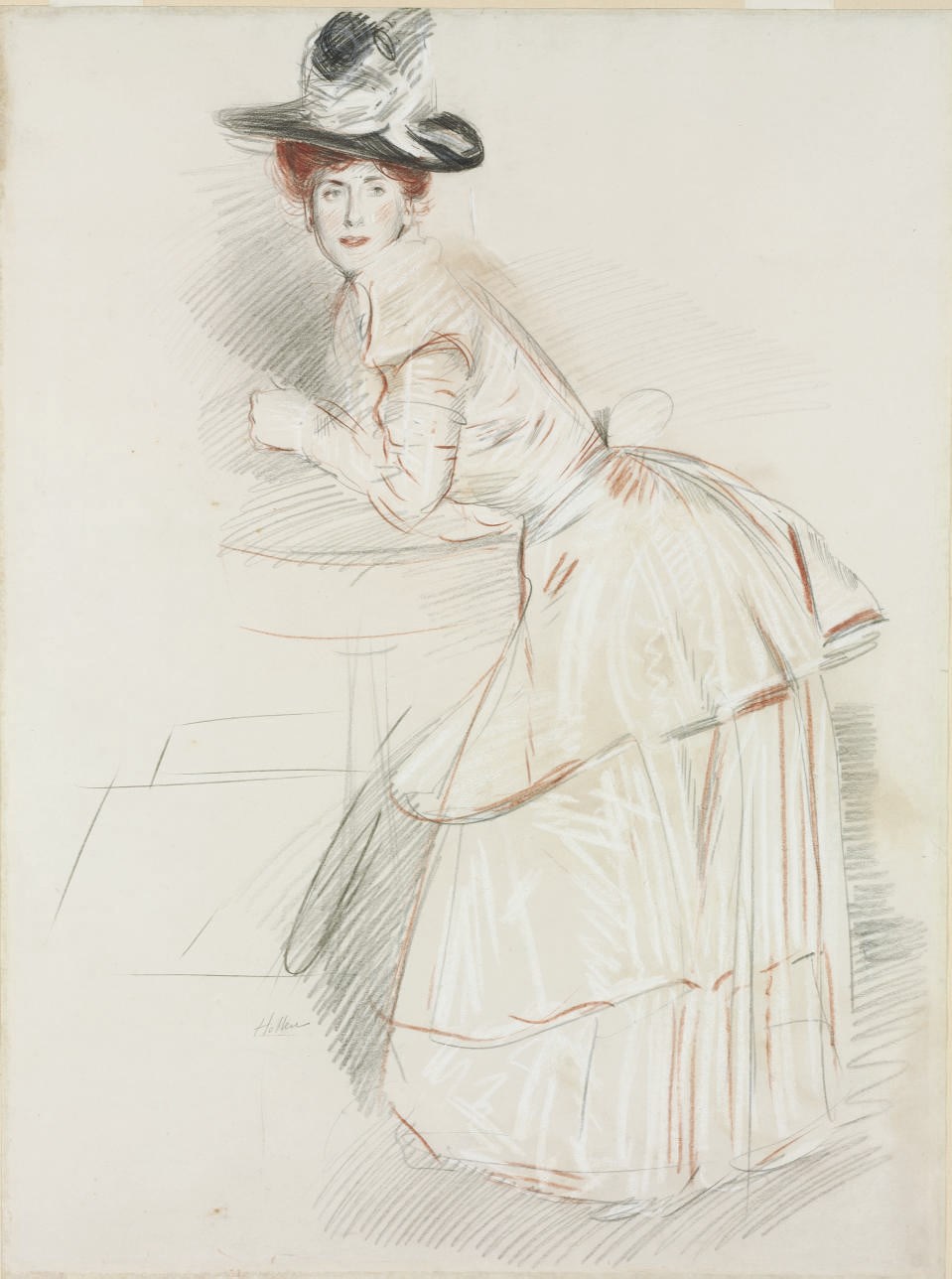 Paul-Cesar Helleu (Vannes 1859-1927 Paris)