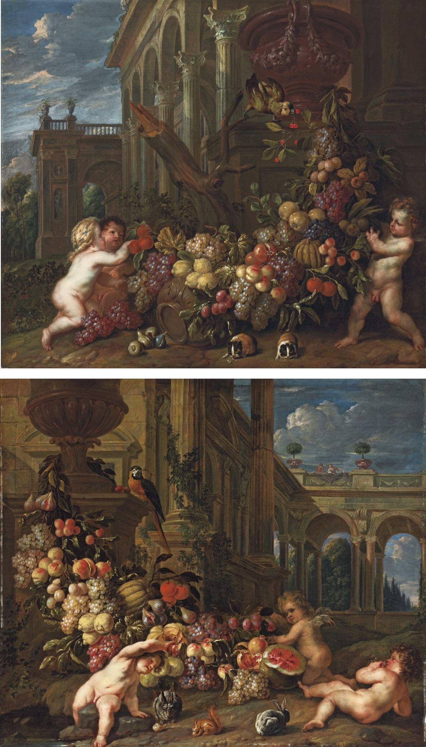 Peter Ykens (Antwerp 1648-1695/96) and Jan Pauwel Gillemans (Antwerp 1651-1702/04 Amsterdam)