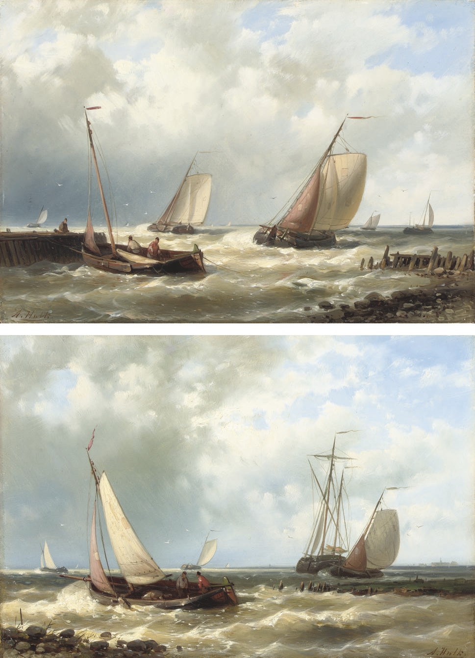 Abraham Hulk (Amsterdam 1813-1897 London)