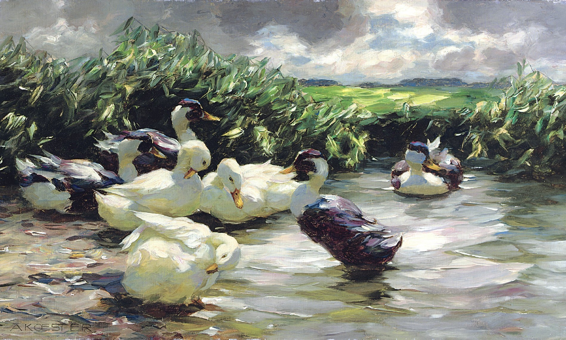 Alexander Max Koester (Bergneustadt 1864-1932 Klausen)