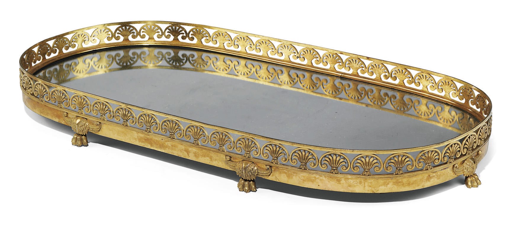 A GERMAN ORMOLU SURTOUT-DE-TABLE