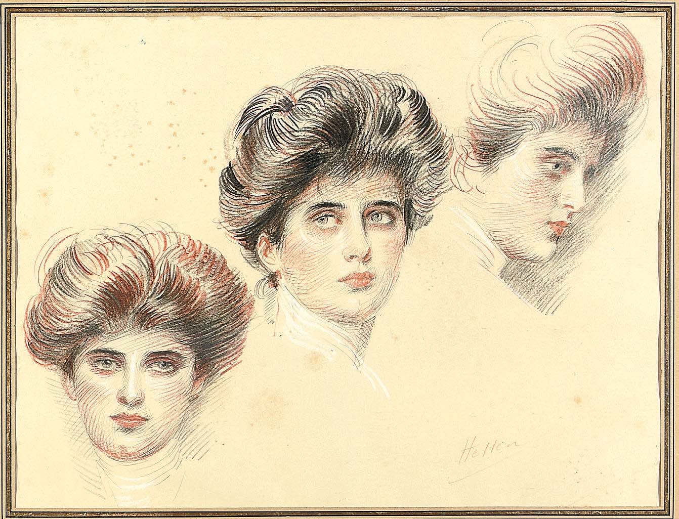 Paul-César Helleu (Vannes 1859-1927 Paris)