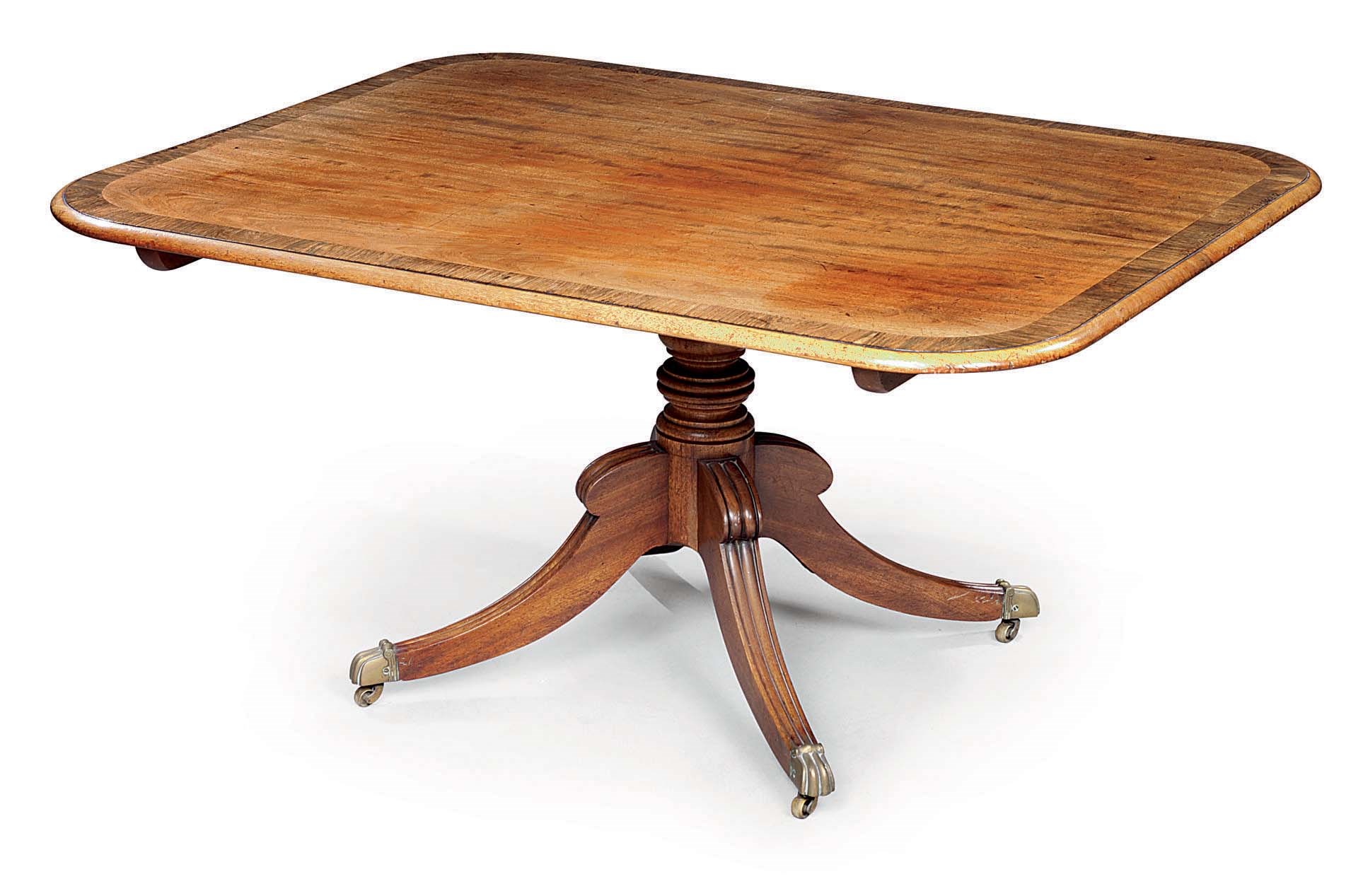 A GEORGE IV MAHOGANY BREAKFAST-TABLE