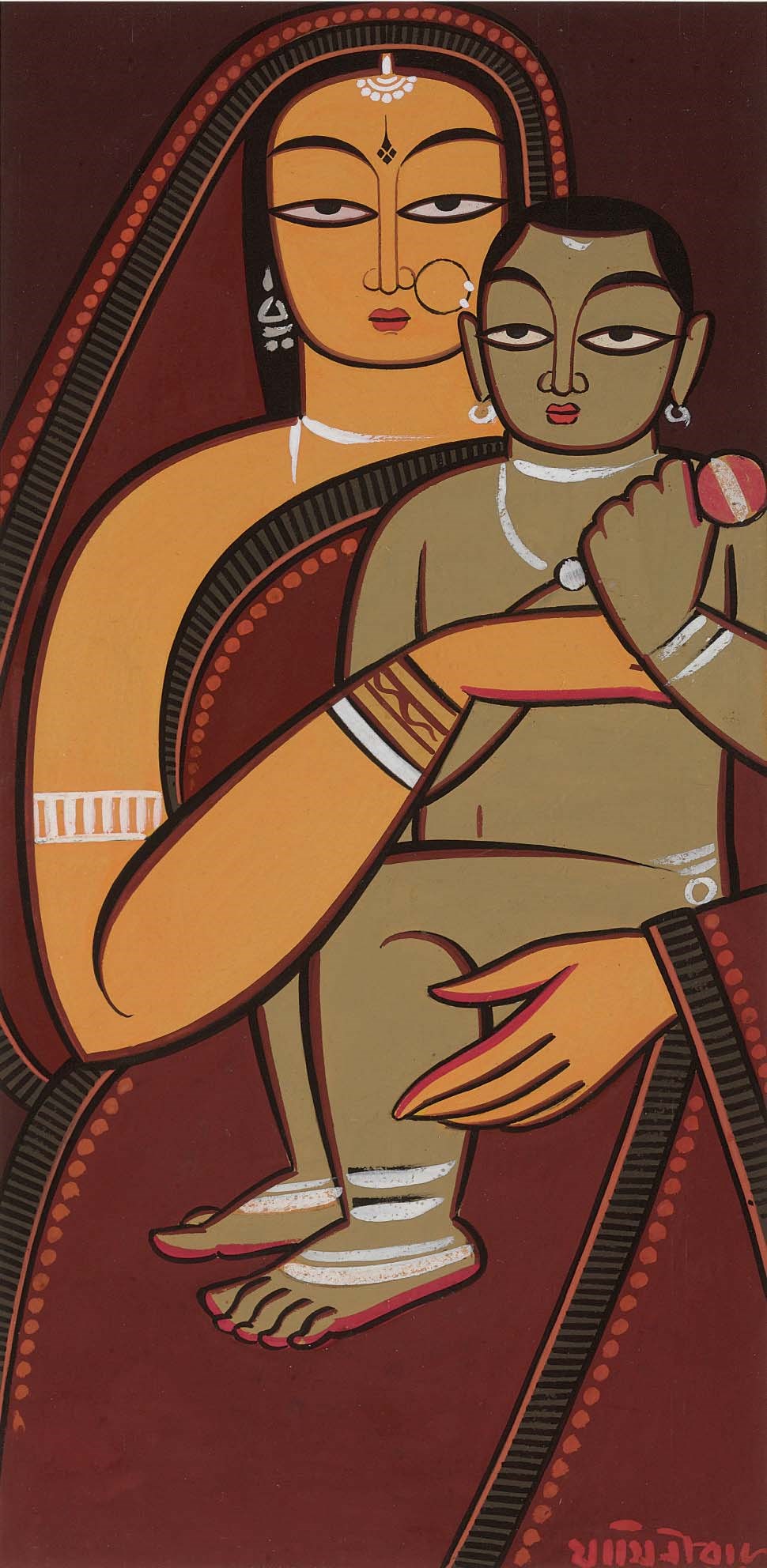JAMINI ROY (1887-1972)