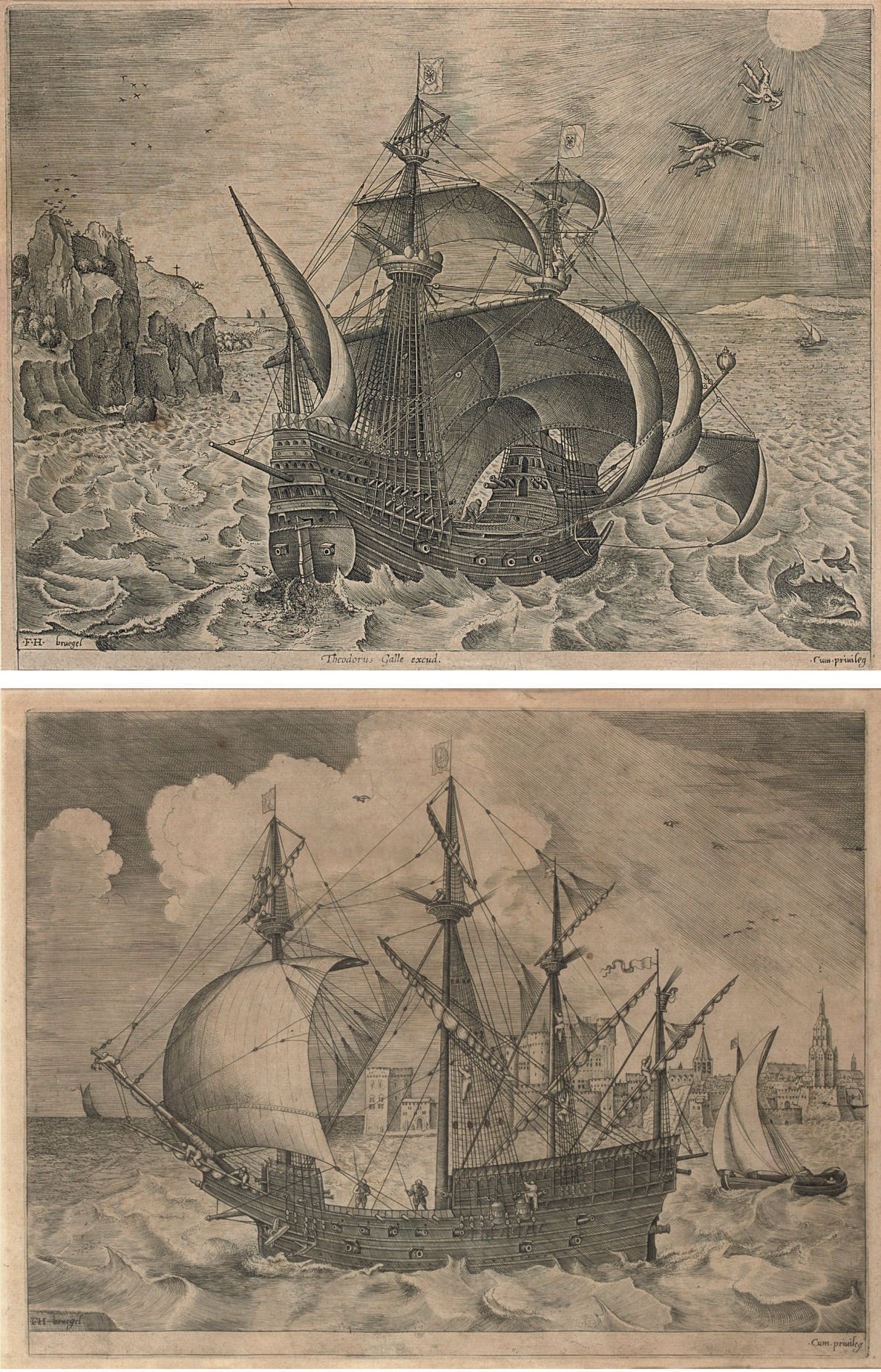 After Pieter Bruegel the Elder (circa 1525-1569) by Frans Huys