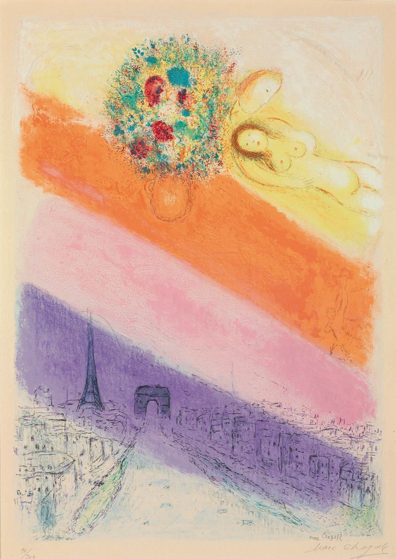 After Marc Chagall (1887-1985) by Charles Sorlier