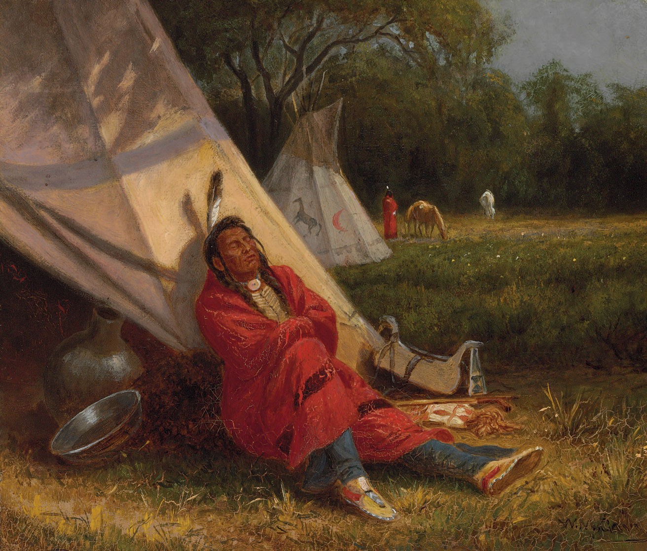 William De La Montagne Cary (1840-1922)