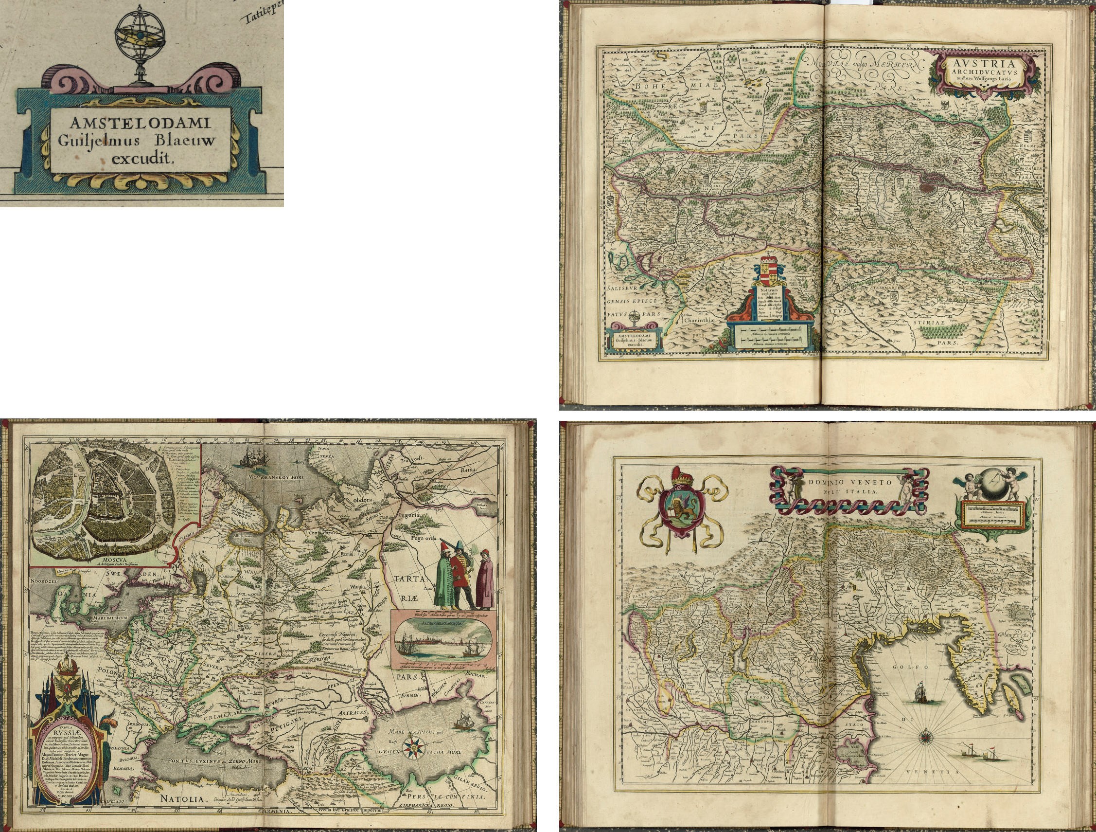 BLAEU, JOAN (1596-1673), A COMPOSITE SET OF MAPS