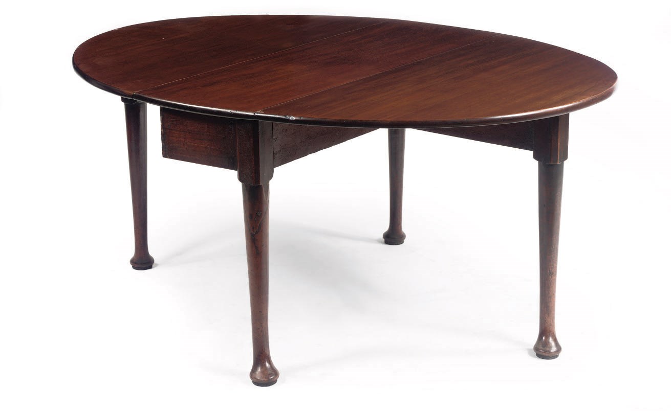 A George III mahogany gate-leg table