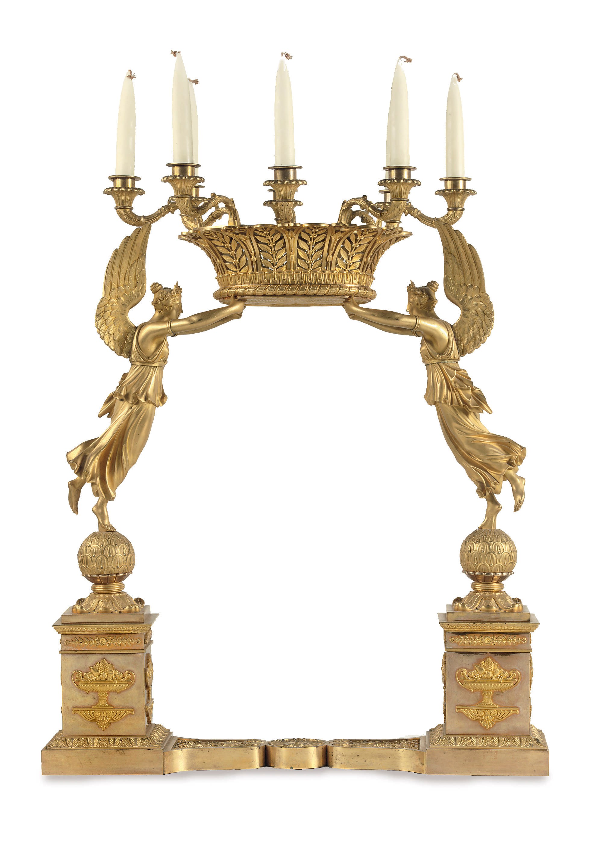 A FRENCH ORMOLU CENTREPIECE