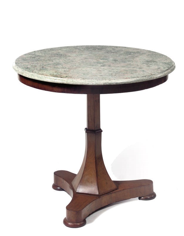 A Dutch mahogany centre table