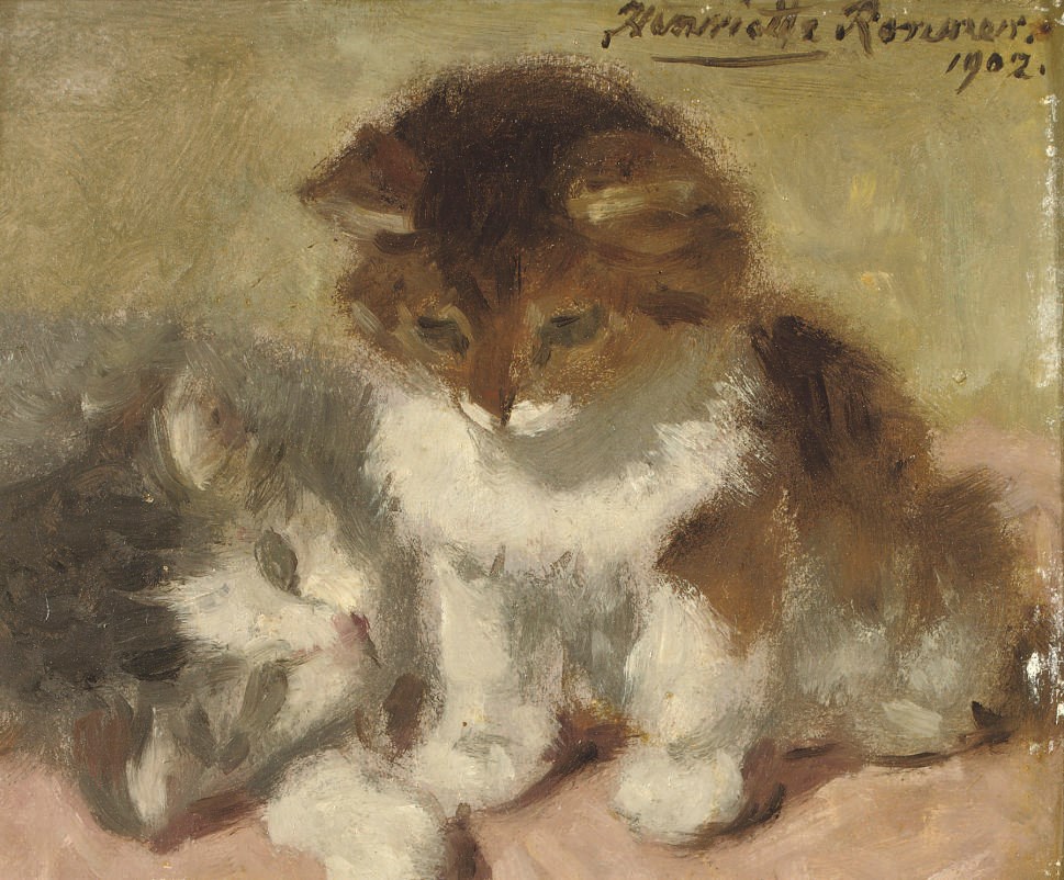 Henriette Ronner (Amsterdam 1821-1909 Elsene)
