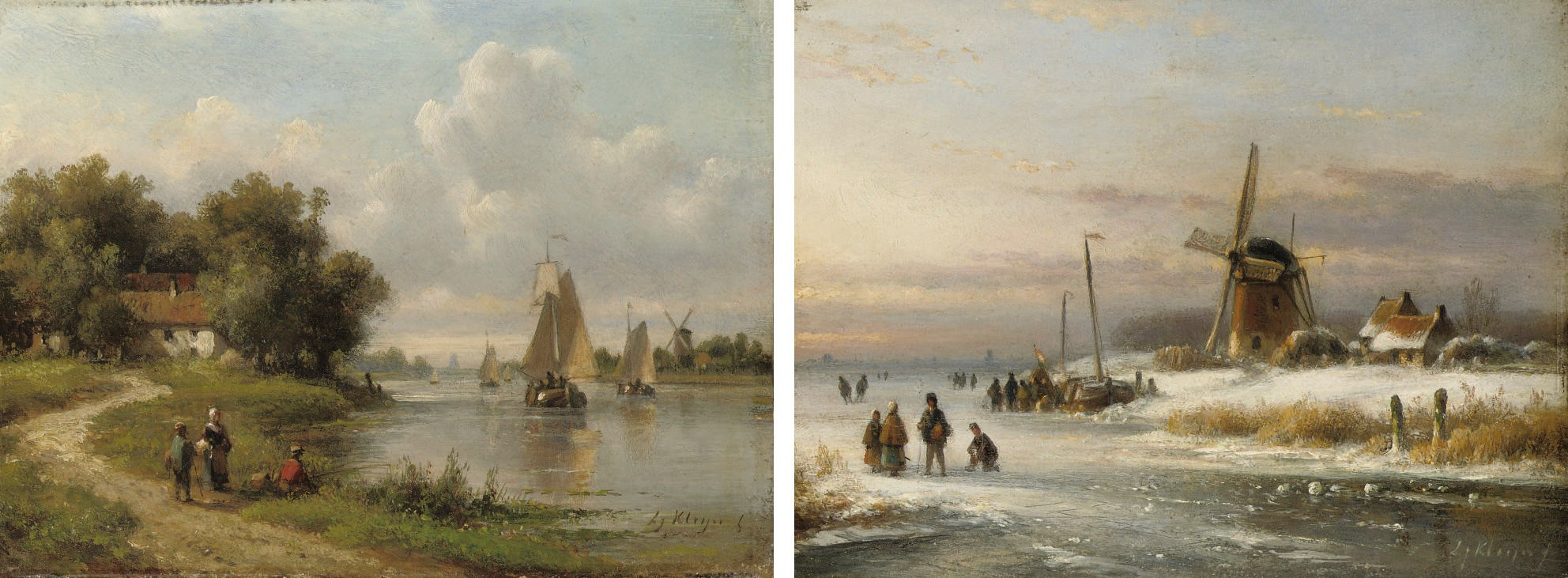 Lodewijk Johannes Kleijn (Loosduinen 1817-1897 The Hague)