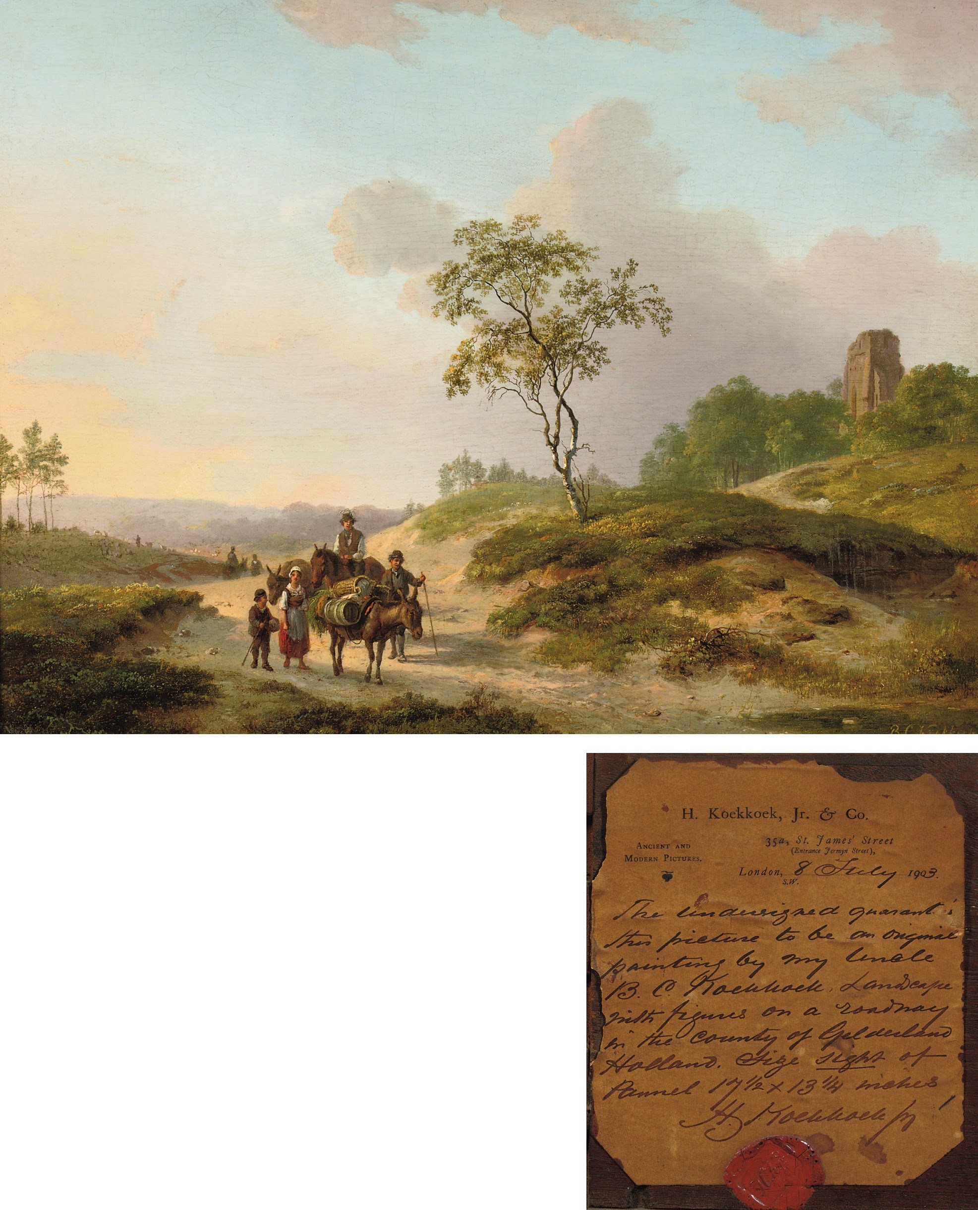 Barend Cornelis Koekkoek (Dutch, 1803-1862)