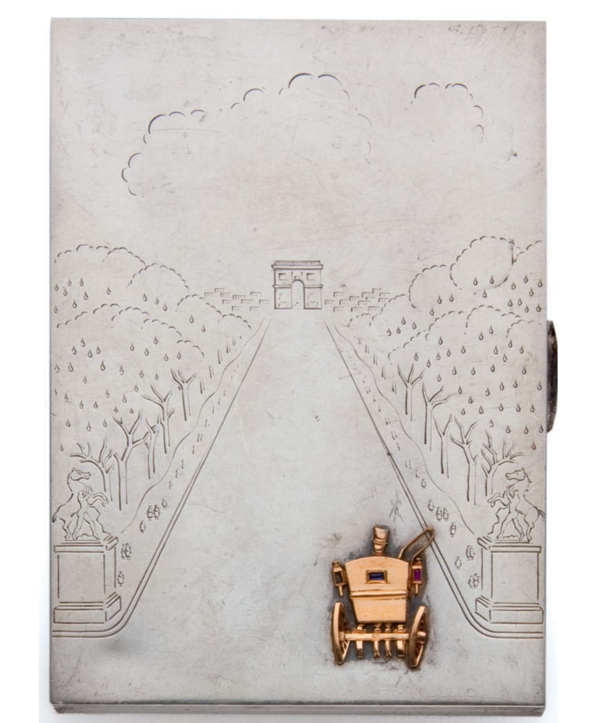ETUI A CIGARETTES SAPHIR ET RUBIS, PAR MELLERIO DITS MELLER