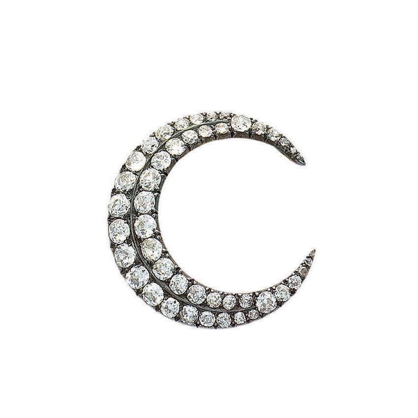 BROCHE DIAMANTS