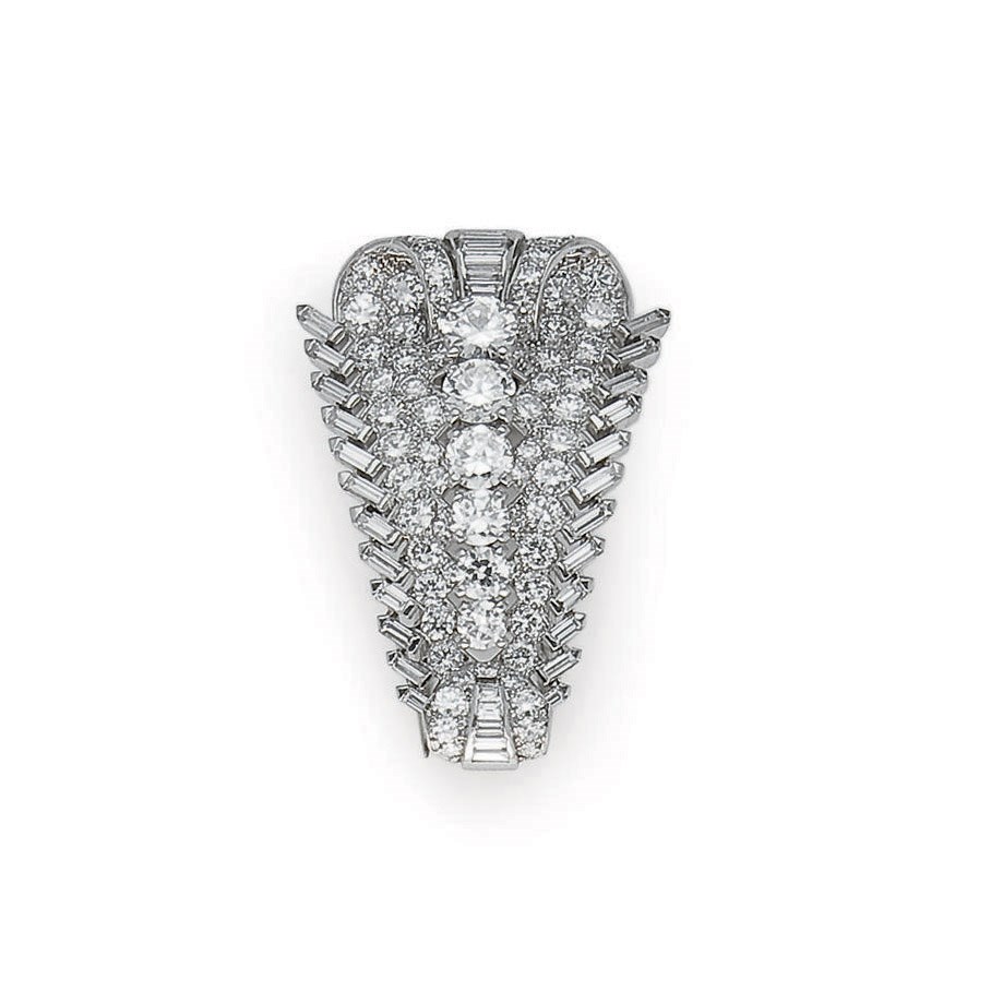 CLIP DIAMANTS, MONTURE PAR CARTIER
