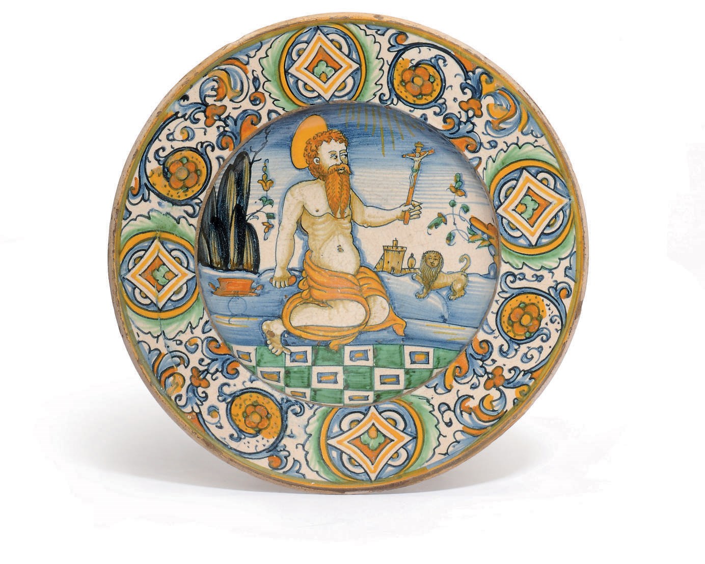A DERUTA MAIOLICA CHARGER