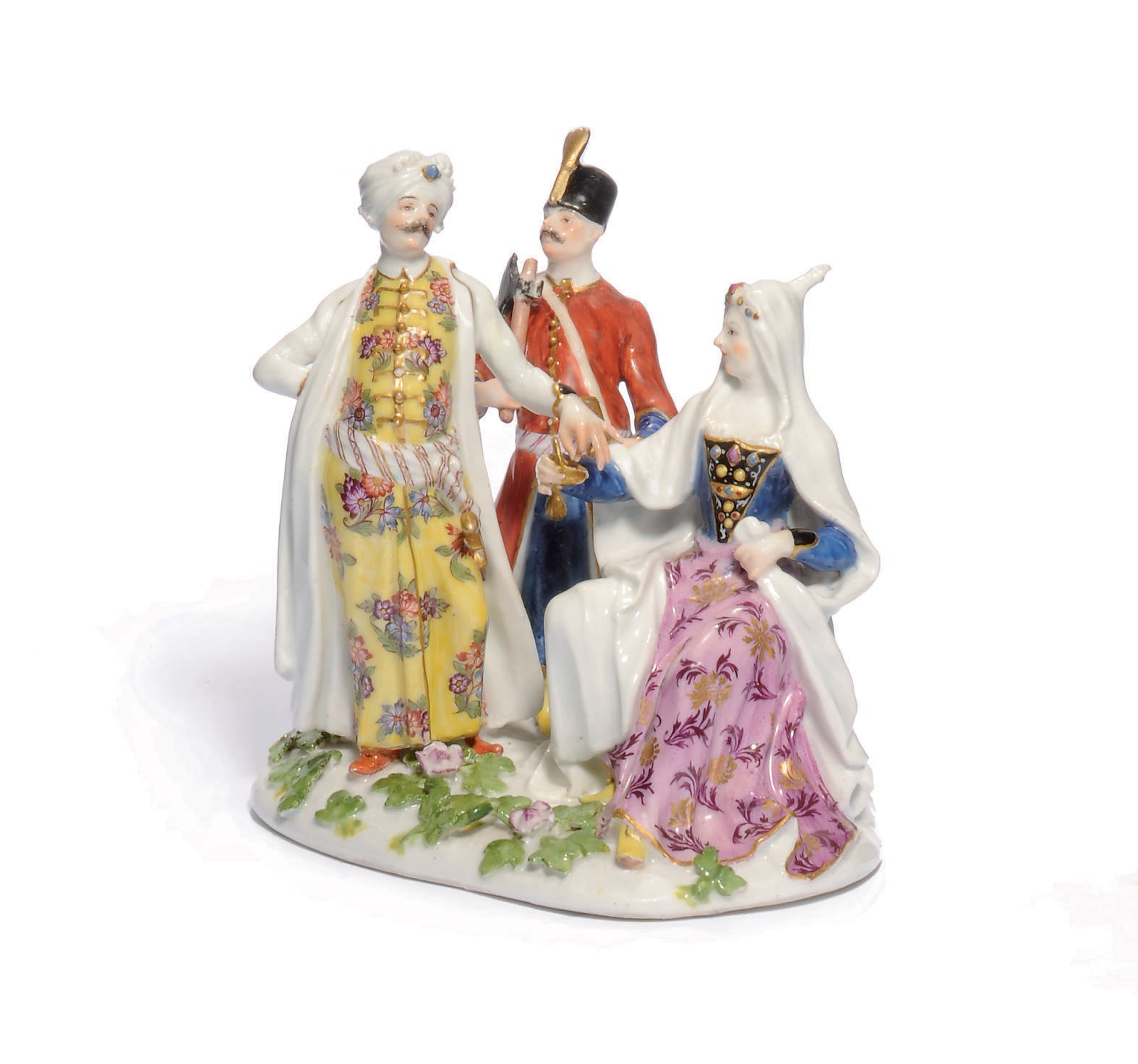 A MEISSEN GROUP OF THE POLISH BETHROTHAL