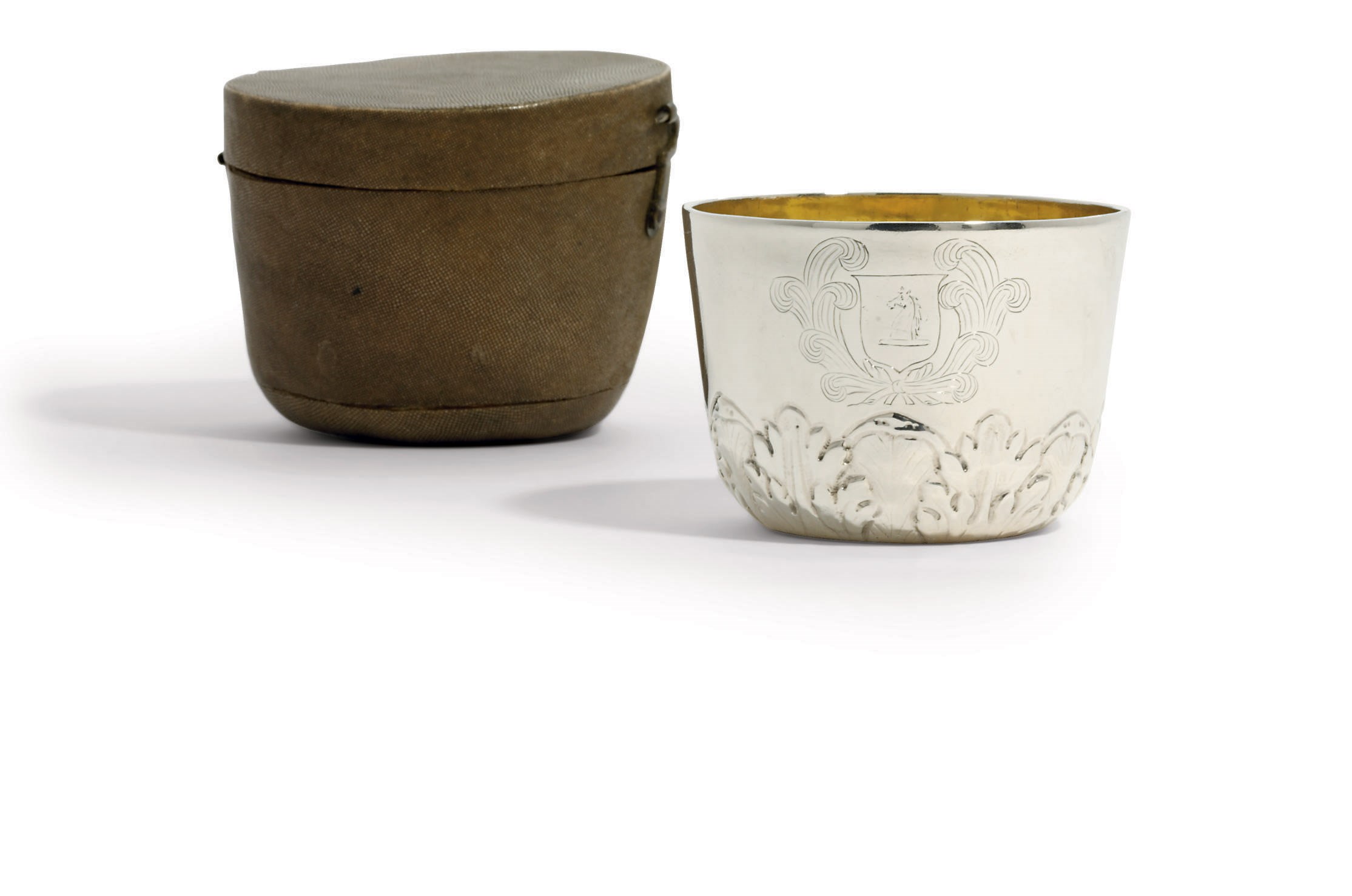 A CHARLES II SILVER BEAKER