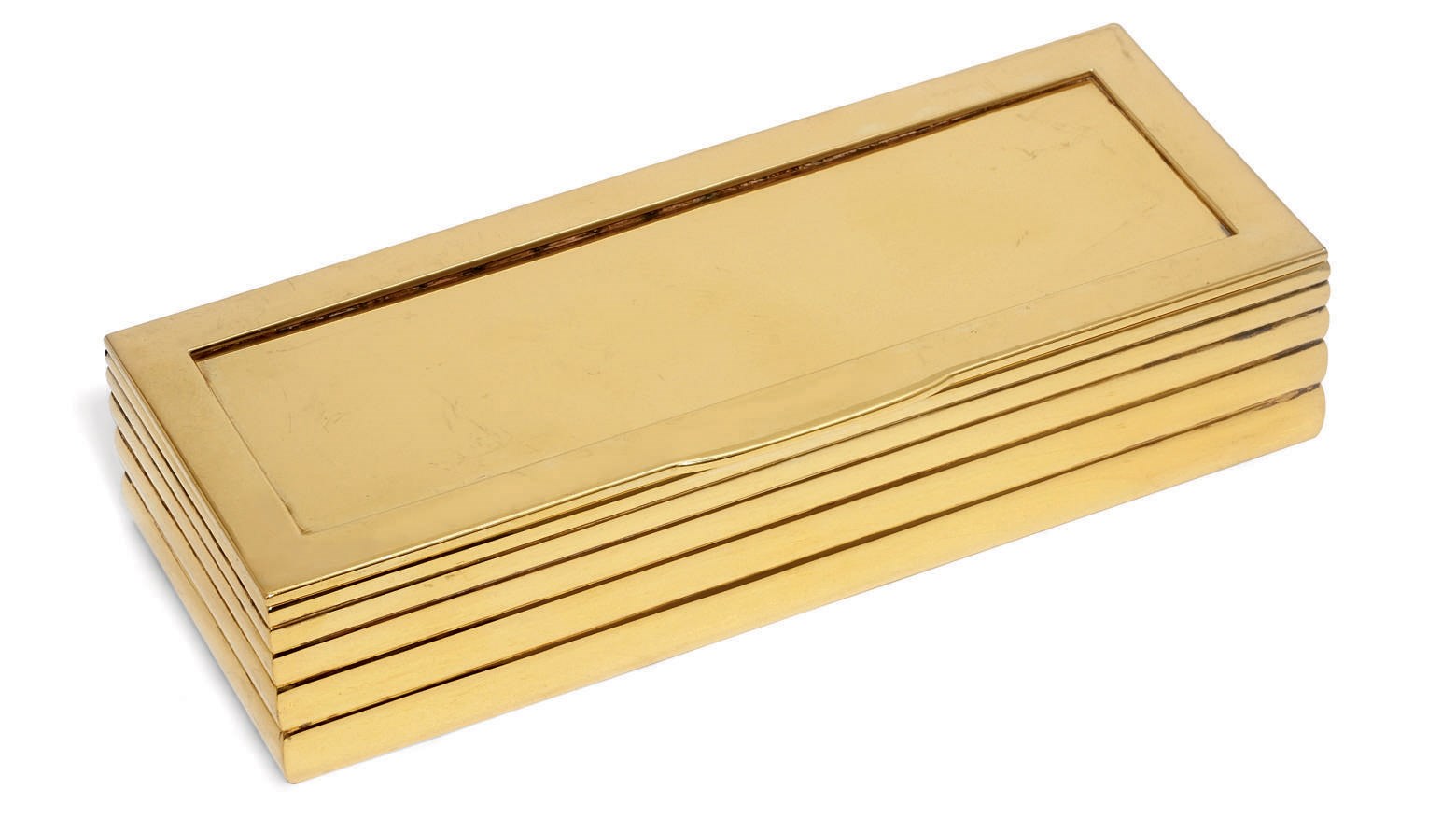A FRENCH SILVER-GILT CIGARETTE-BOX