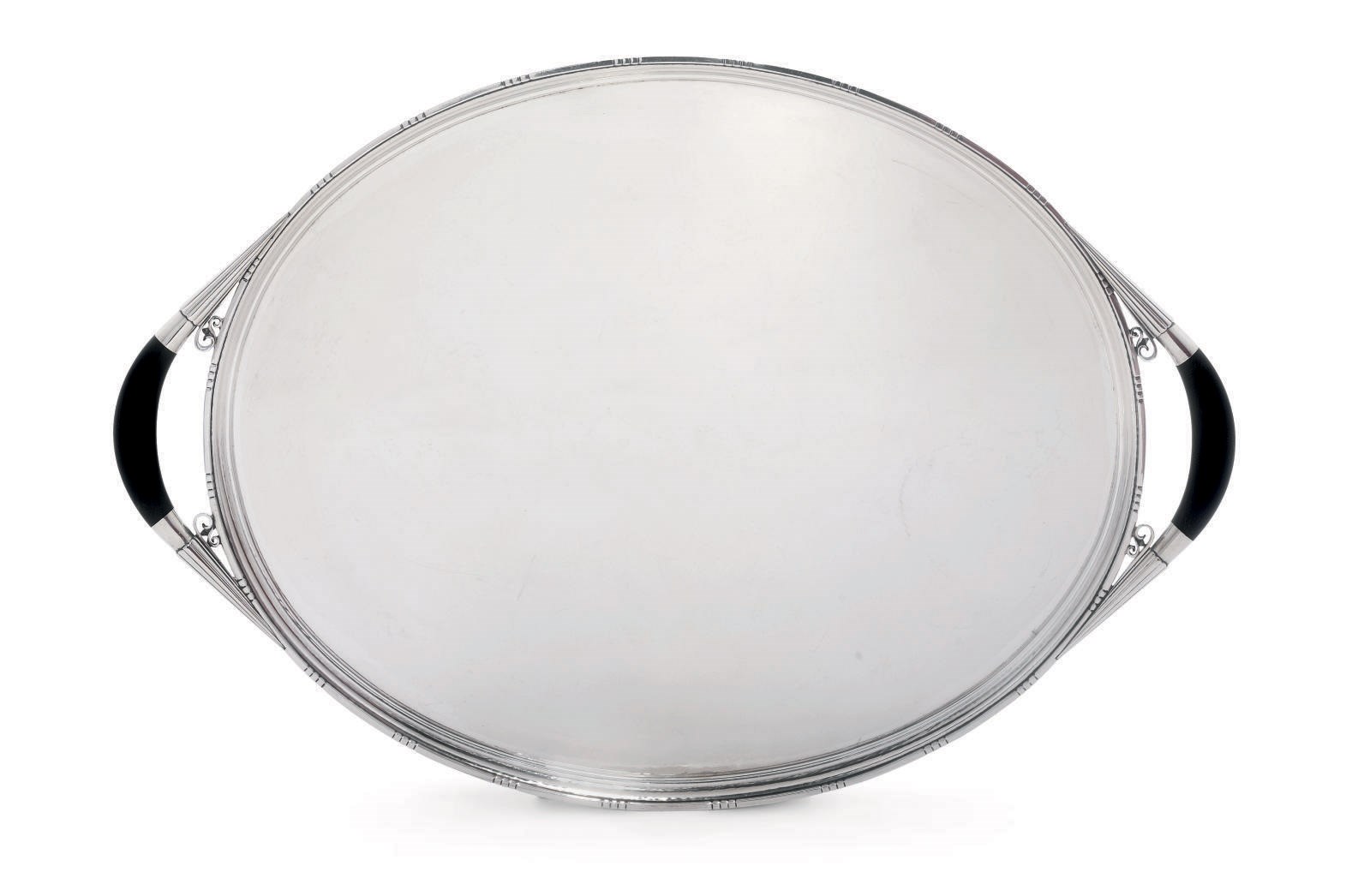 A DANISH TEA-TRAY DESIGNED BY JOHAN ROHDE
