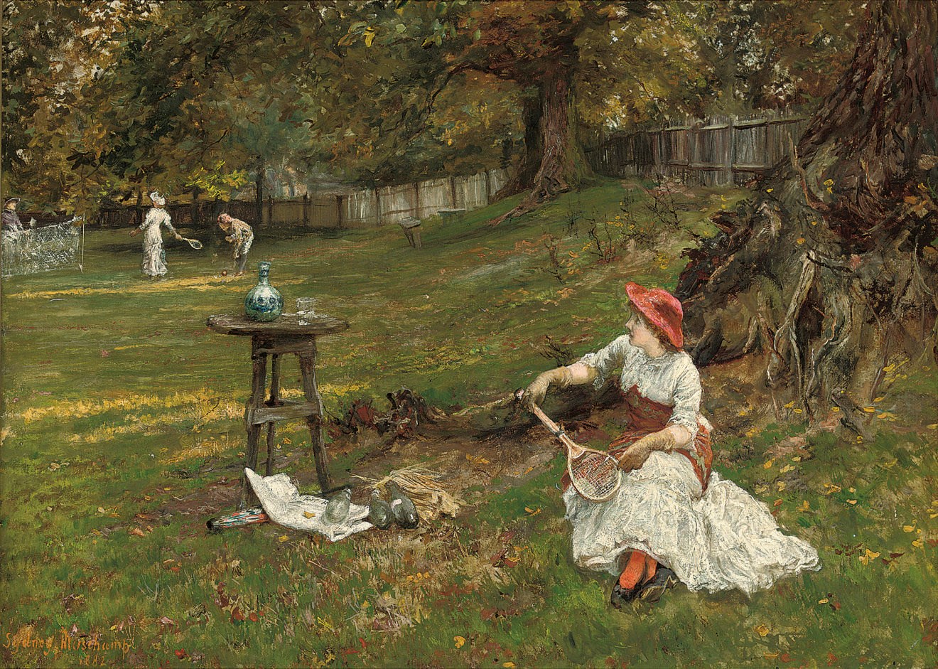 Francis Sydney Muschamp, R.B.A. (fl.1870-1903)