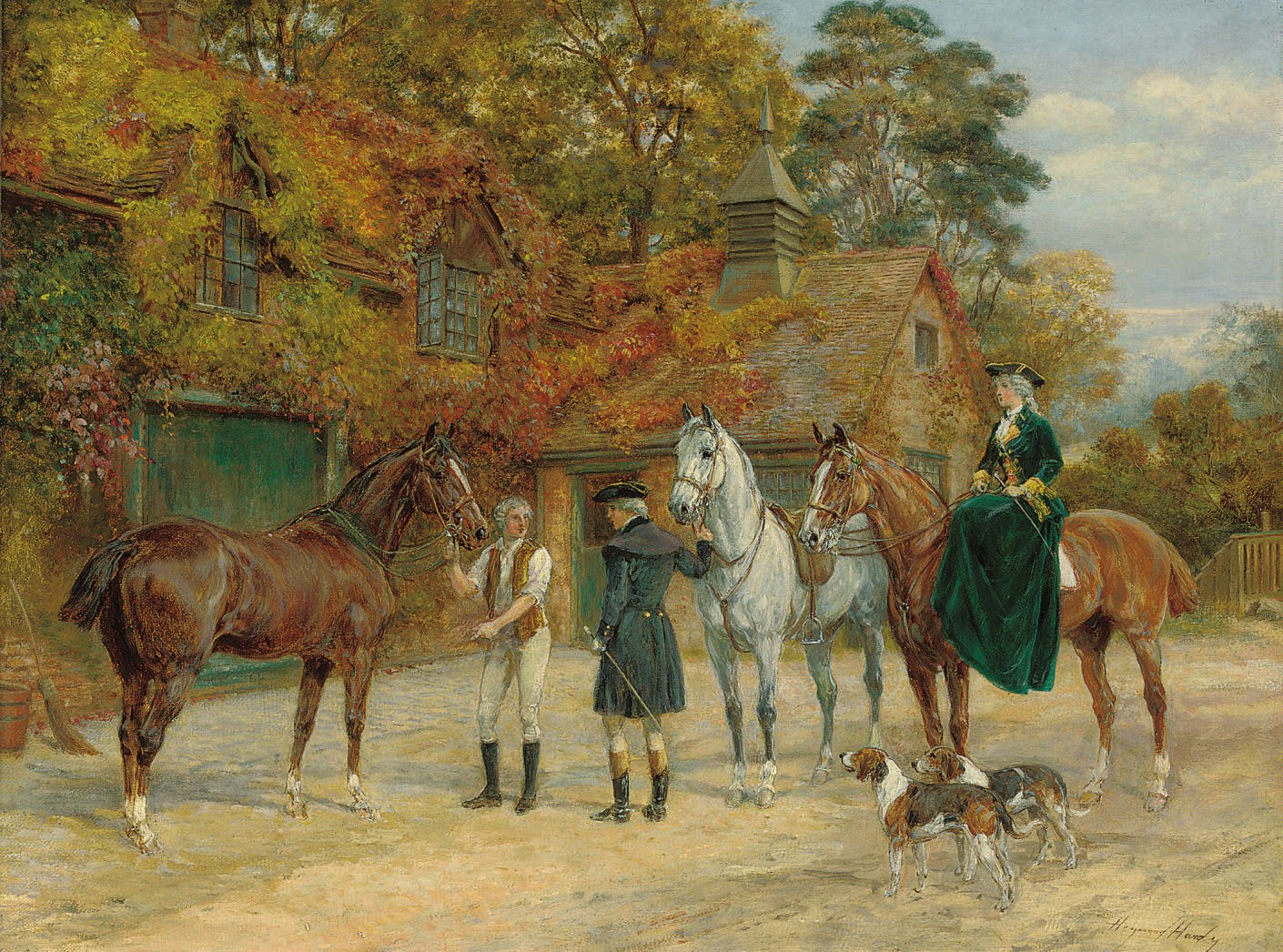 Heywood Hardy, A.R.S.A., R.P.E. (1834-1933)