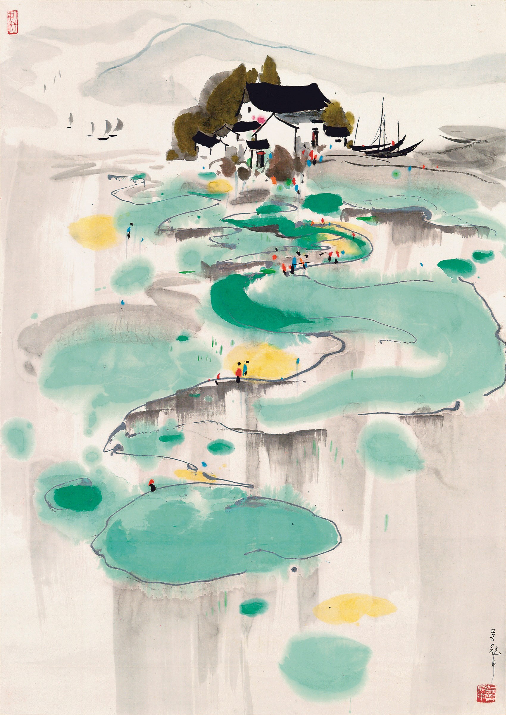 WU GUANZHONG (BORN 1919)