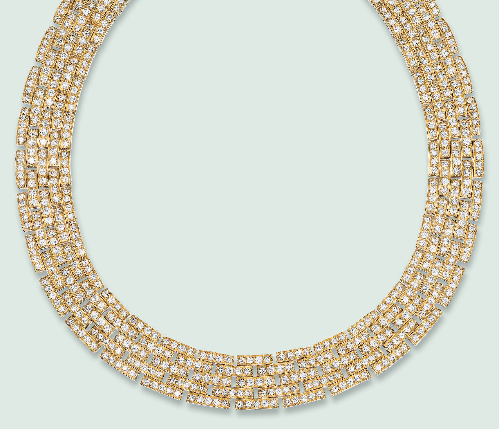 A DIAMOND-SET 'PANTHER' NECKLACE, BY CARTIER