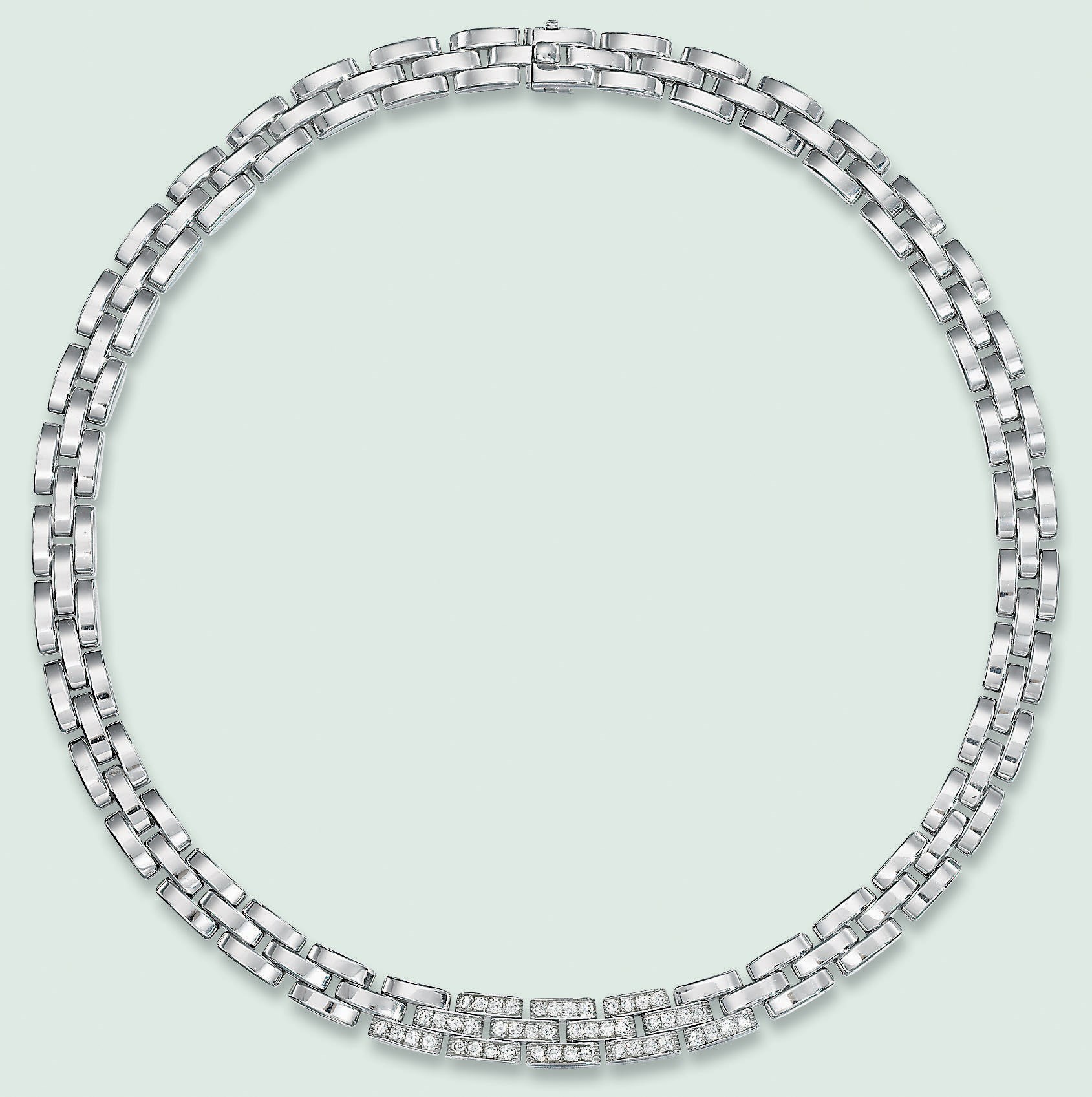A DIAMOND 'PANTHER' NECKLACE, BY CARTIER